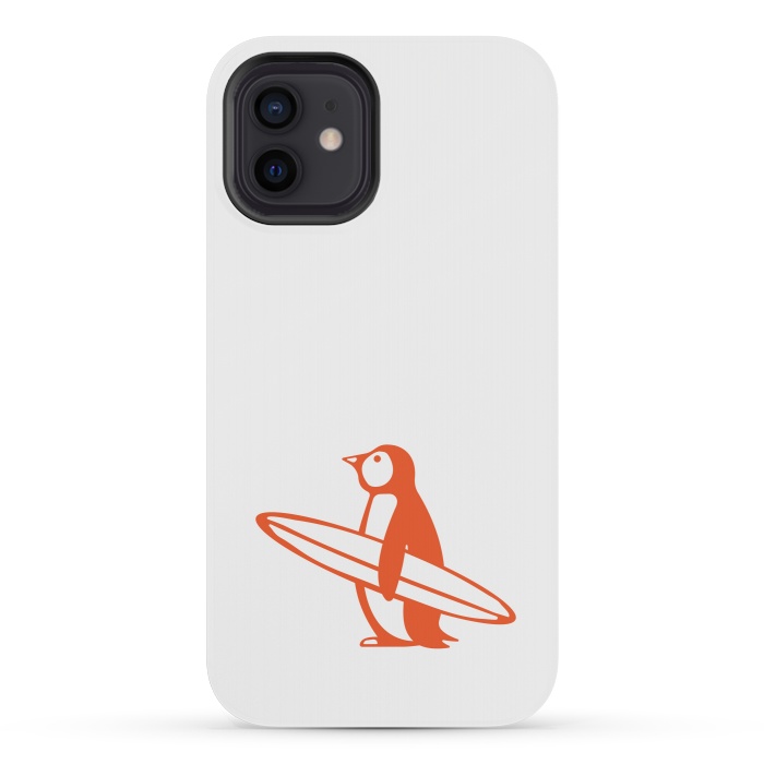 iPhone 12 mini StrongFit SURF PENGUIN by Arif Rahman