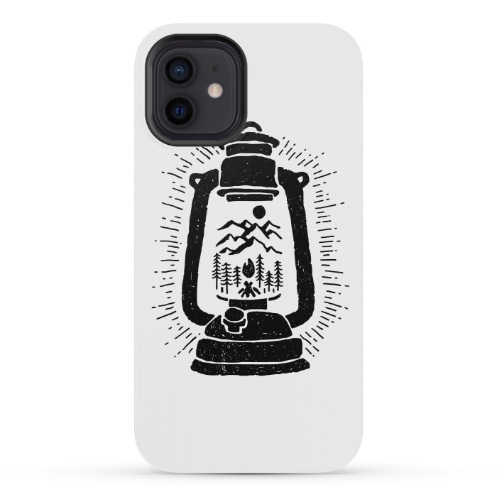 iPhone 12 mini StrongFit Lantern for white by Afif Quilimo