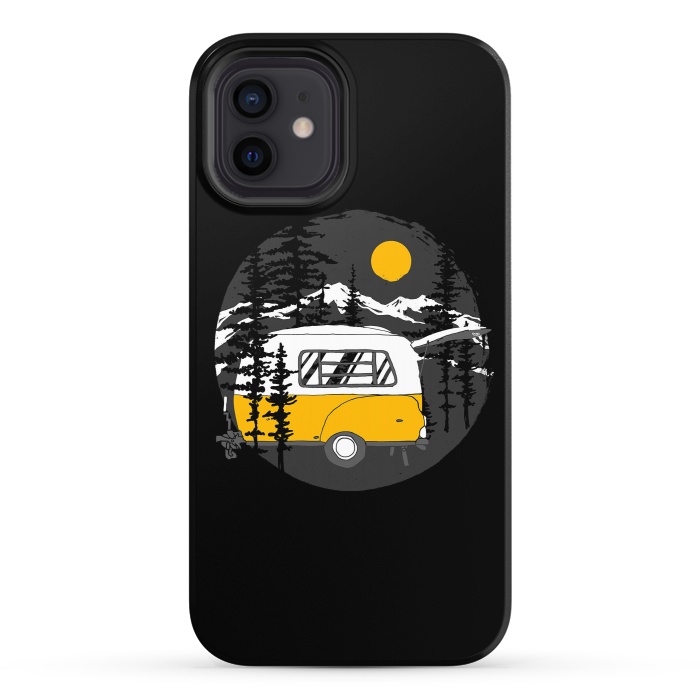 iPhone 12 StrongFit Camper Van by Afif Quilimo