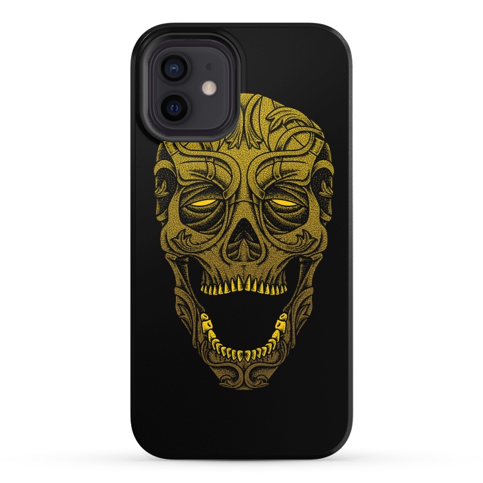 iPhone 12 StrongFit Dark Carver by Afif Quilimo