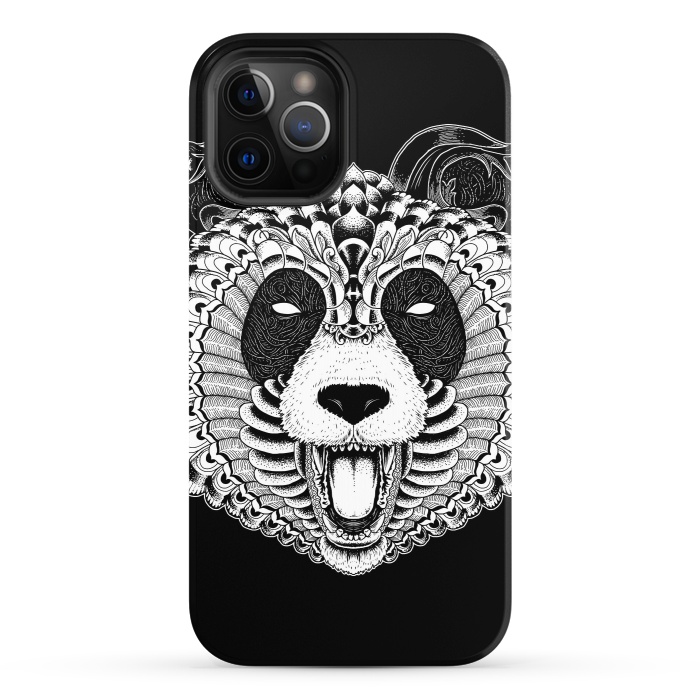 iPhone 12 Pro StrongFit Panda by Afif Quilimo