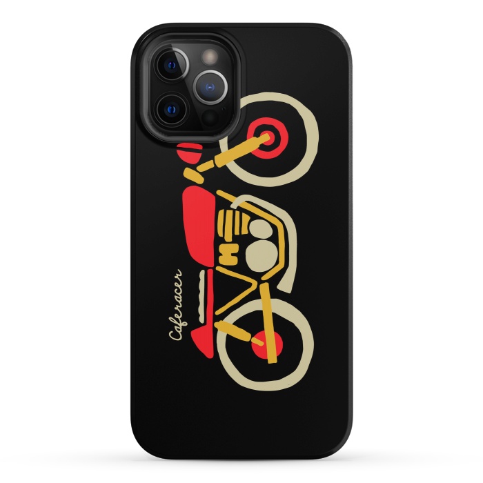 iPhone 12 Pro StrongFit Caferacer by Afif Quilimo