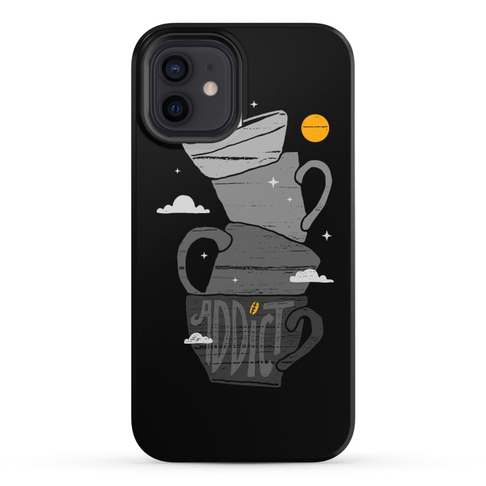 iPhone 12 StrongFit Coffee Addict by Afif Quilimo