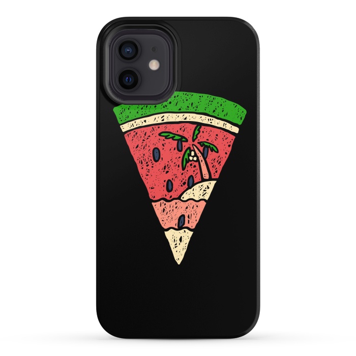 iPhone 12 StrongFit Watermelon and Beach by Afif Quilimo