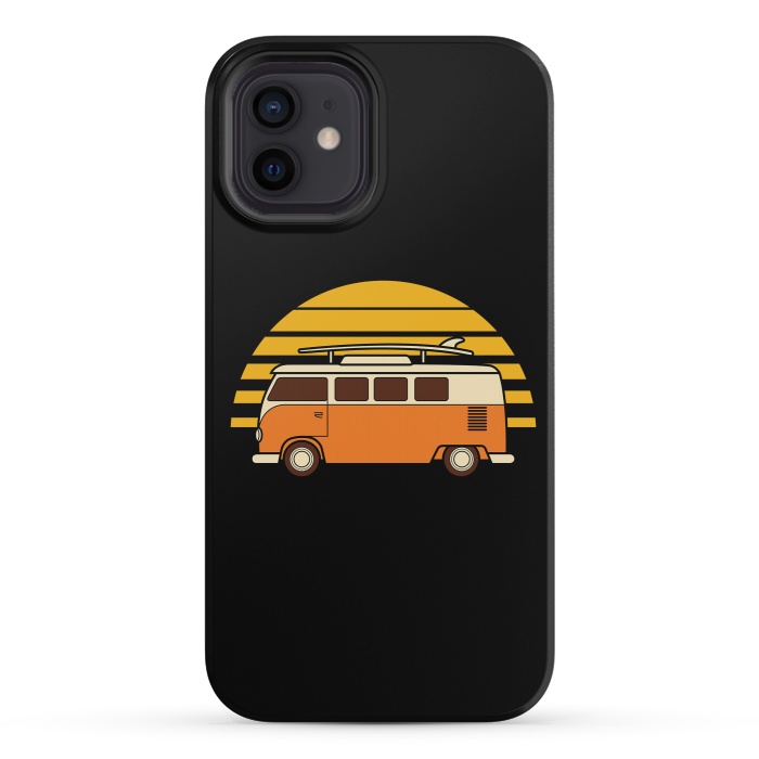 iPhone 12 mini StrongFit Sunset Van by Afif Quilimo