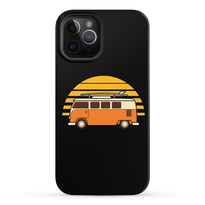 iPhone 12 Pro StrongFit Sunset Van by Afif Quilimo