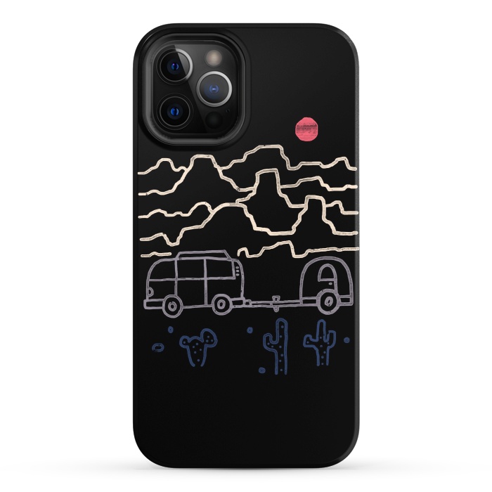 iPhone 12 Pro StrongFit Van Desert by Afif Quilimo
