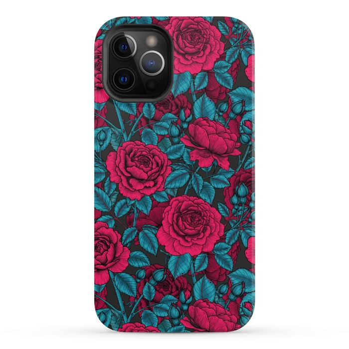 iPhone 12 Pro StrongFit Roses by Katerina Kirilova