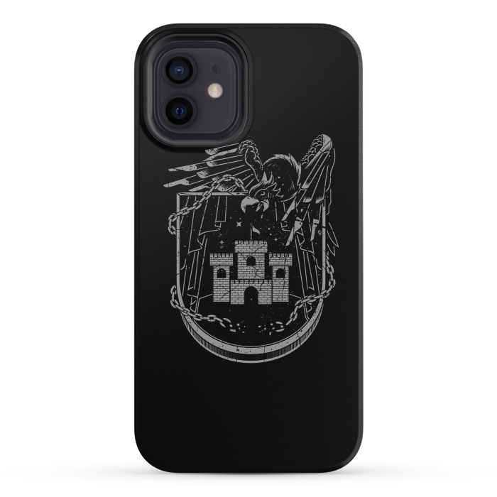 iPhone 12 mini StrongFit Dark Empire by Afif Quilimo