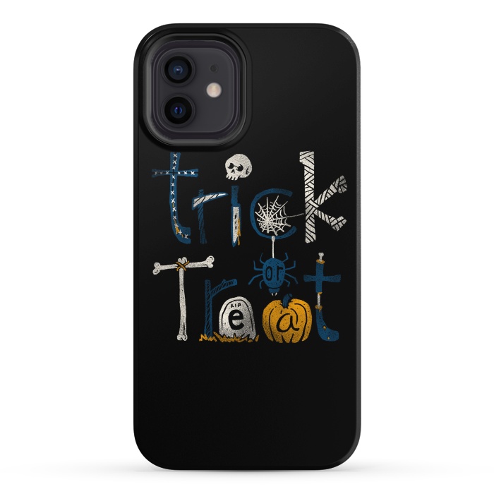 iPhone 12 StrongFit Trick or Treat by Afif Quilimo