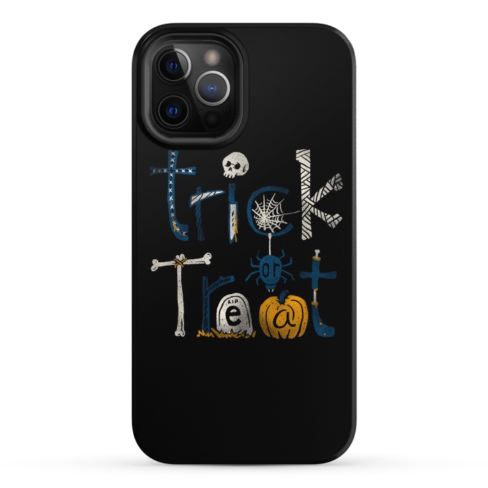 iPhone 12 Pro StrongFit Trick or Treat by Afif Quilimo