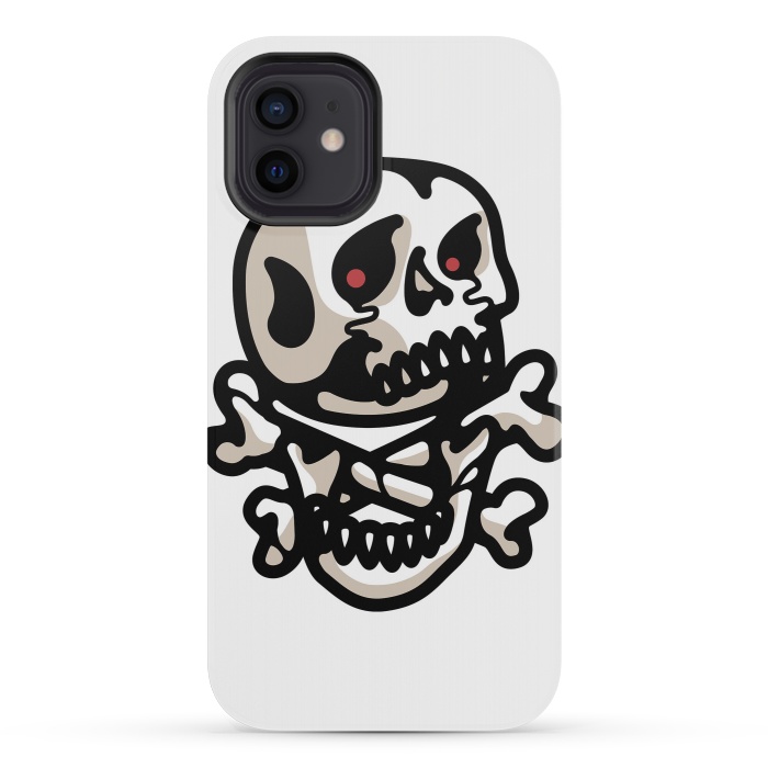 iPhone 12 mini StrongFit Crossbones by Afif Quilimo
