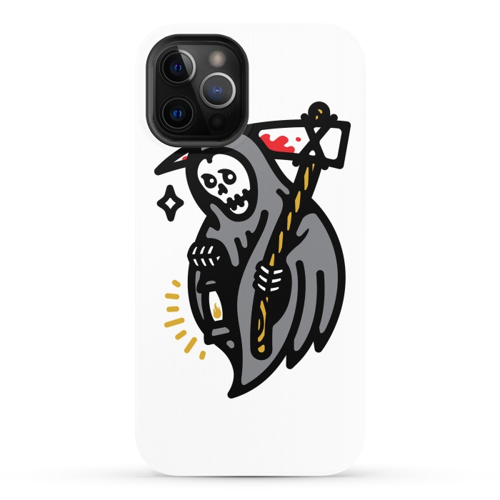 iPhone 12 Pro StrongFit Grim Lantern by Afif Quilimo