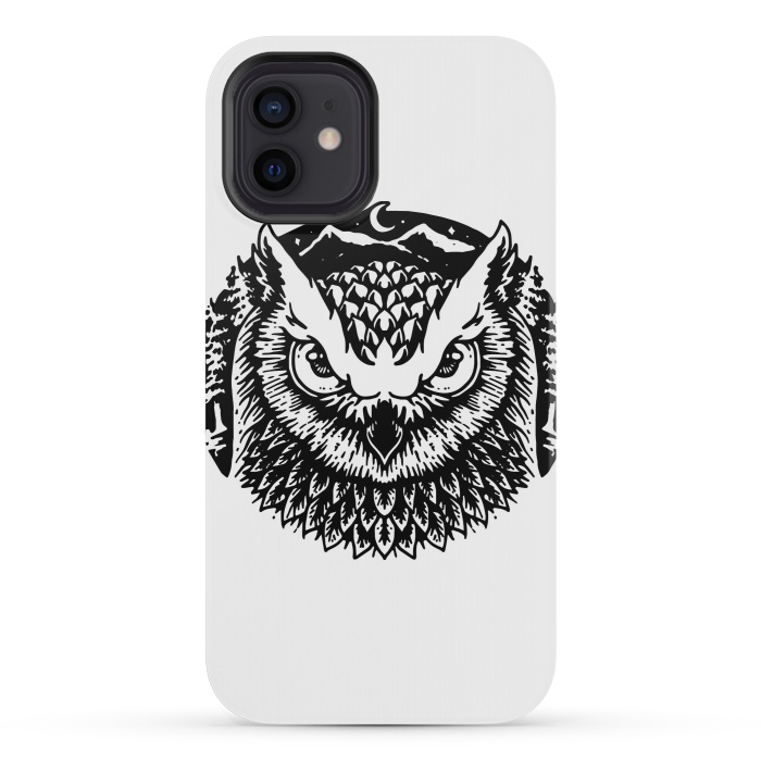 iPhone 12 mini StrongFit Owly by Afif Quilimo