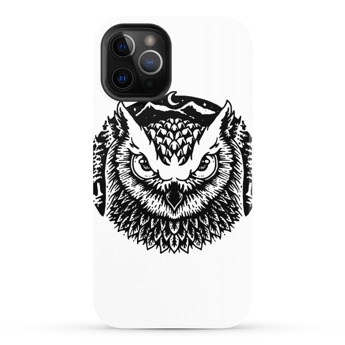 iPhone 12 Pro StrongFit Owly by Afif Quilimo