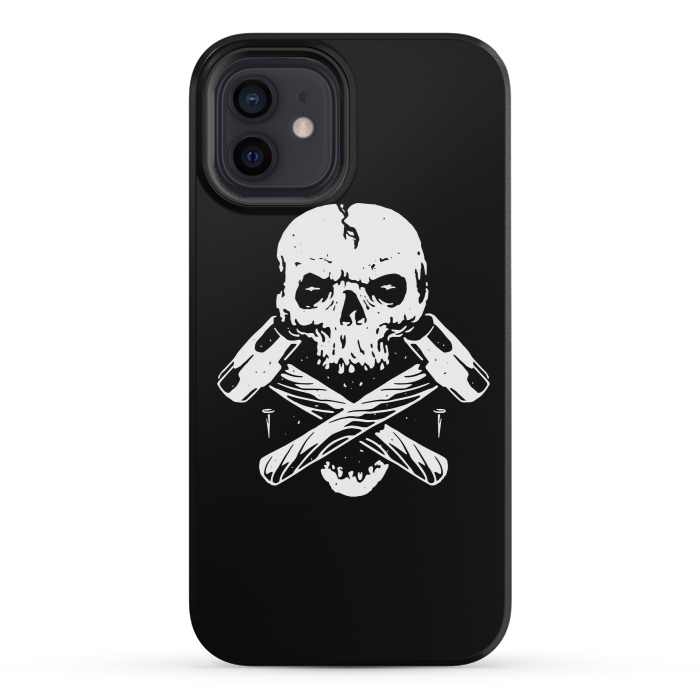 iPhone 12 mini StrongFit Skull Hammer by Afif Quilimo