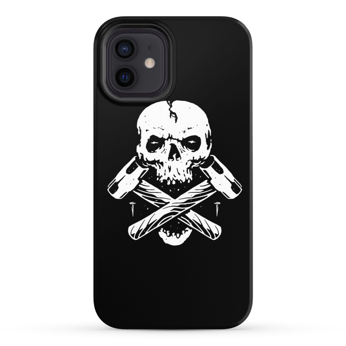 iPhone 12 StrongFit Skull Hammer by Afif Quilimo
