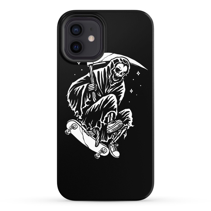 iPhone 12 StrongFit Grim Skater by Afif Quilimo