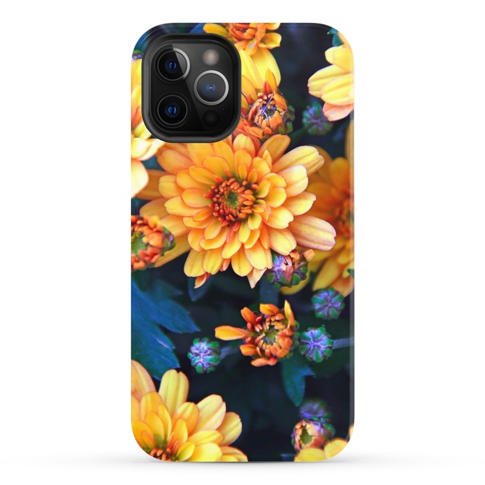 iPhone 12 Pro StrongFit Chrysanthemums by Winston