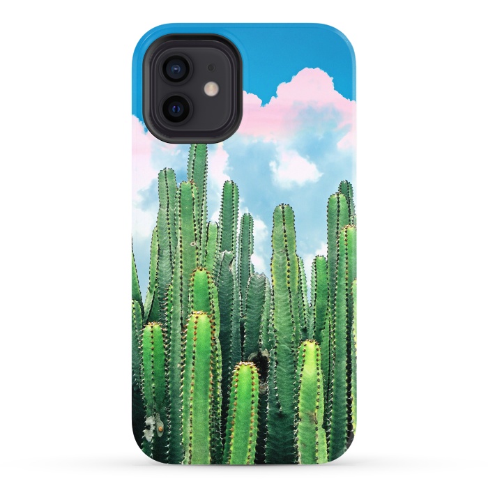 iPhone 12 StrongFit Cactus Summer by Uma Prabhakar Gokhale