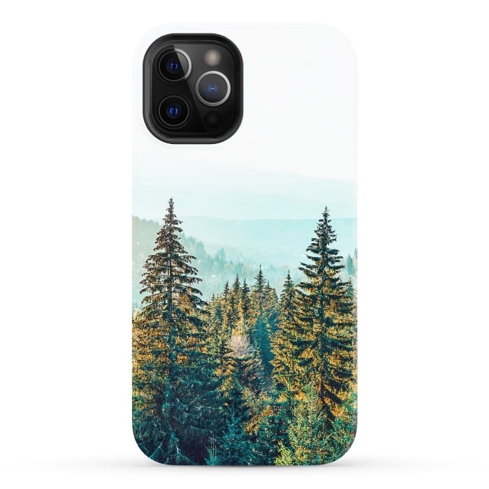 iPhone 12 Pro StrongFit Pine Beauty by Uma Prabhakar Gokhale