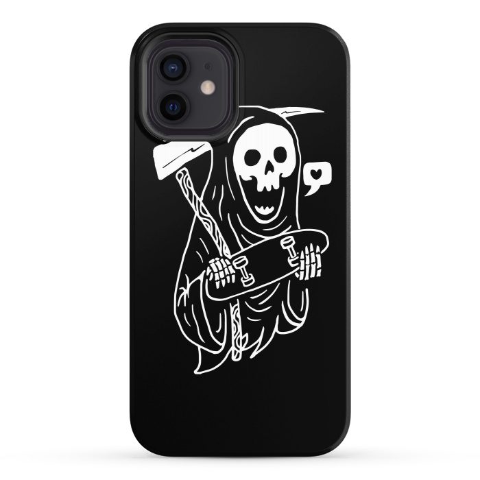 iPhone 12 StrongFit Grim Skater 2 by Afif Quilimo