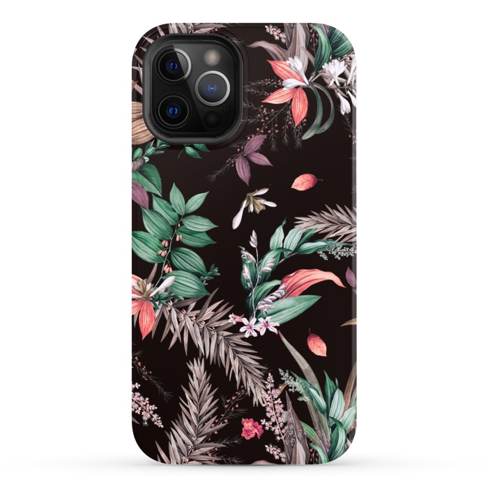 iPhone 12 Pro StrongFit Vibrant exotic bouquets by Mmartabc