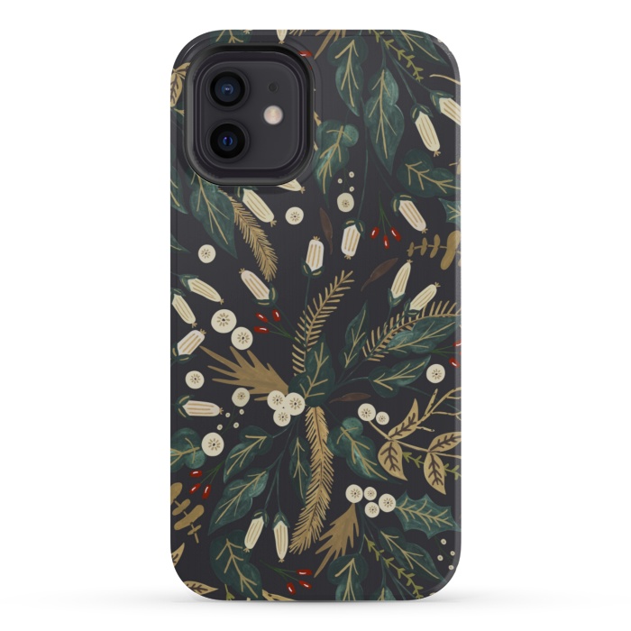 iPhone 12 StrongFit Dark nature holiday by Mmartabc