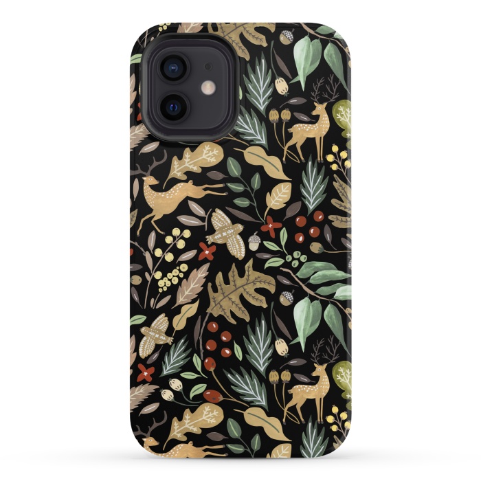 iPhone 12 StrongFit Christmas Nature by Mmartabc