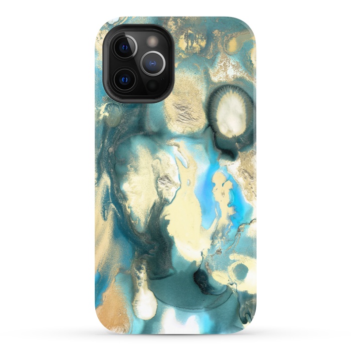 iPhone 12 Pro StrongFit Golden Reef by Tangerine-Tane