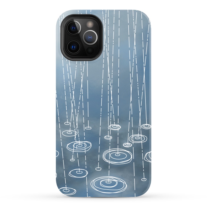 iPhone 12 Pro StrongFit Another Rainy Day by Nic Squirrell
