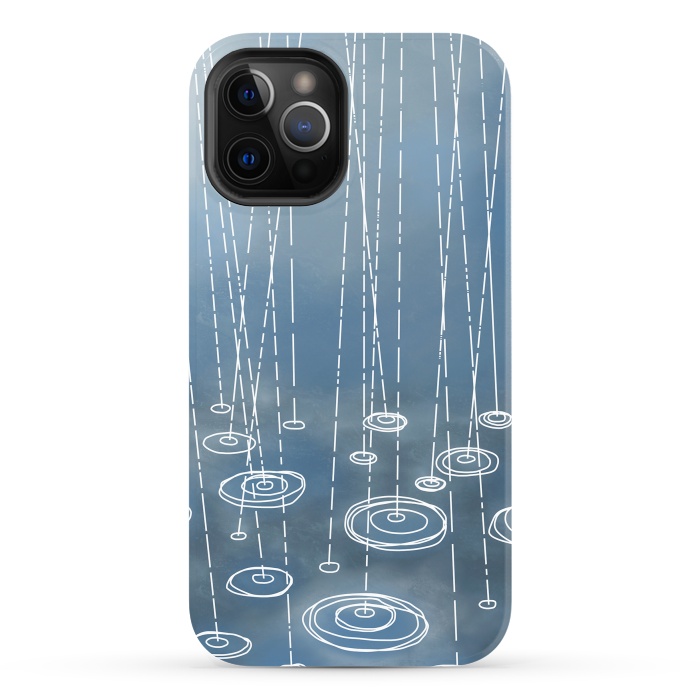 iPhone 12 Pro Max StrongFit Another Rainy Day by Nic Squirrell