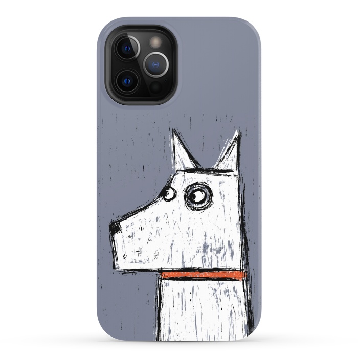 iPhone 12 Pro Max StrongFit Arthur Dog by Nic Squirrell