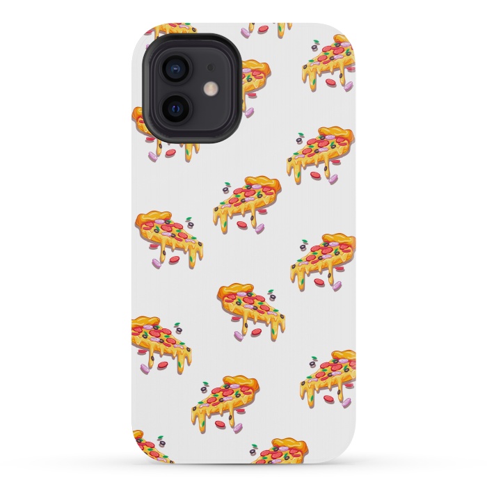 iPhone 12 mini StrongFit pizza is love 2  by MALLIKA