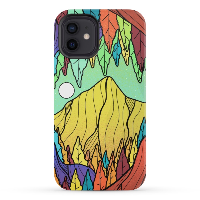 iPhone 12 mini StrongFit The forest cave by Steve Wade (Swade)