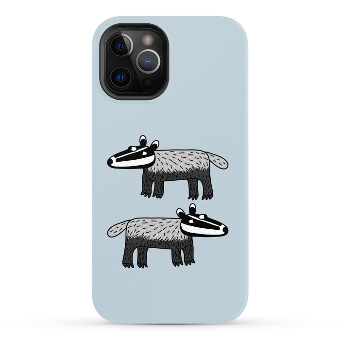 iPhone 12 Pro Max StrongFit Badgers by Nic Squirrell