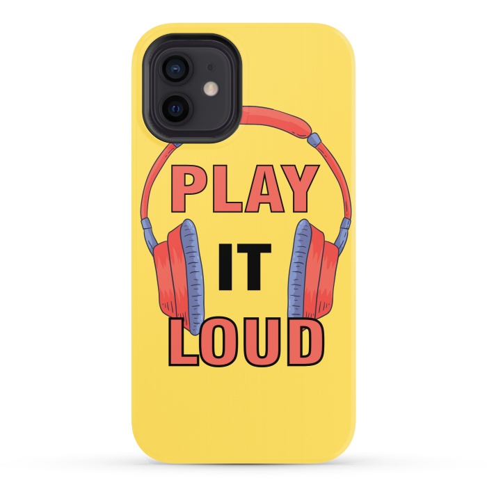 iPhone 12 StrongFit PLAY IT LOUD by MALLIKA