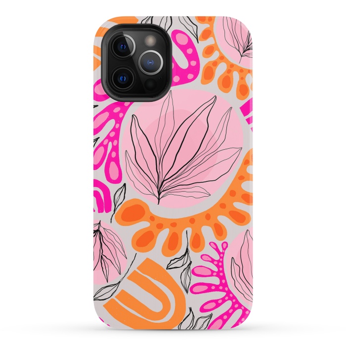 iPhone 12 Pro StrongFit Matiso Floral by Hanny Agustine