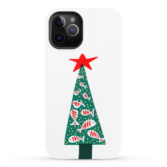 iPhone 12 Pro StrongFit Christmas Tree 1 by Hanny Agustine