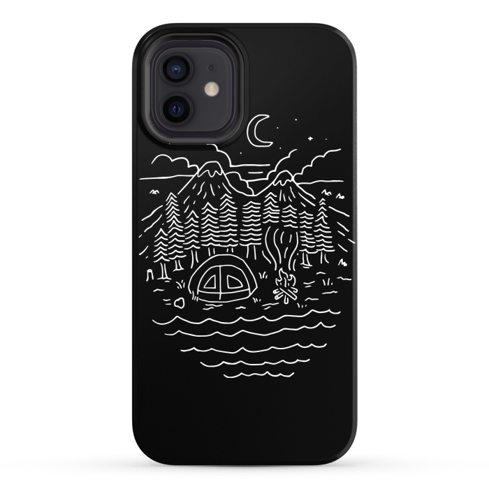 iPhone 12 StrongFit The Great Outdoors (for dark) by Afif Quilimo