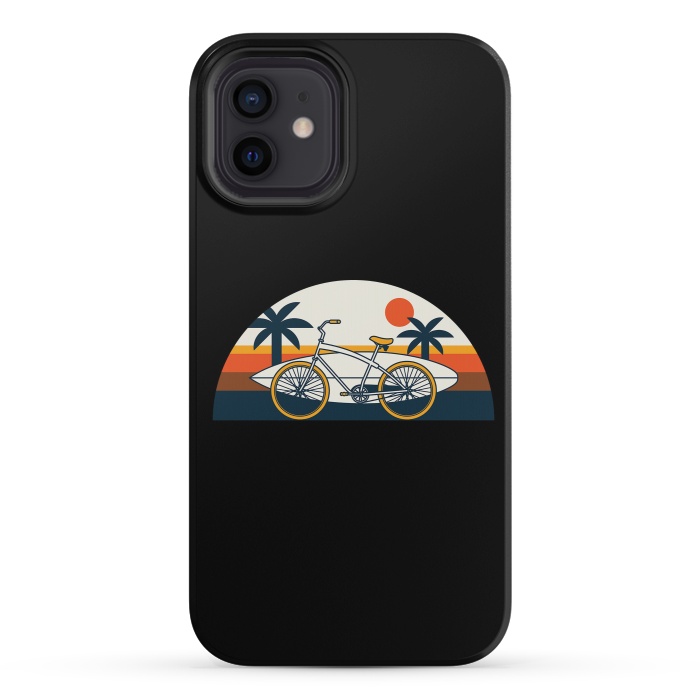 iPhone 12 mini StrongFit Surf Bike by Afif Quilimo