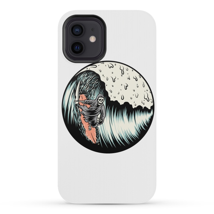iPhone 12 mini StrongFit Reaper Vacation by Afif Quilimo