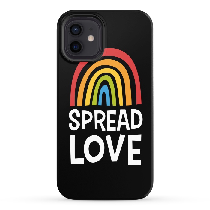iPhone 12 StrongFit Spread Love by Majoih