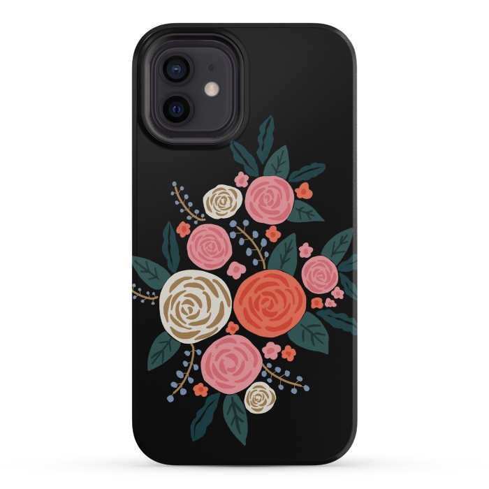 iPhone 12 mini StrongFit Rose Bouquet by Hanny Agustine
