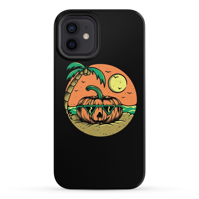 iPhone 12 StrongFit Pumpkin Summer by Afif Quilimo