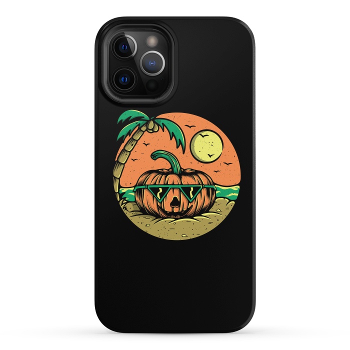 iPhone 12 Pro StrongFit Pumpkin Summer by Afif Quilimo