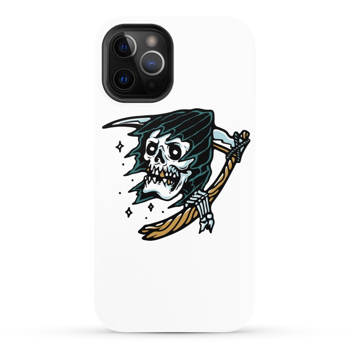 iPhone 12 Pro StrongFit Grim Reaper Tattoo by Afif Quilimo