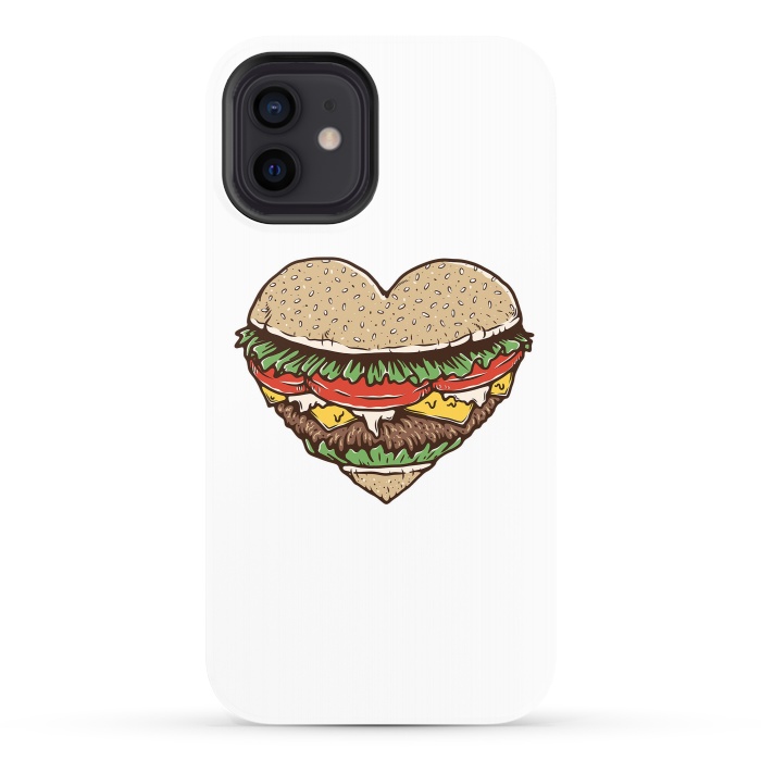 iPhone 12 StrongFit Hamburger Lover by Afif Quilimo