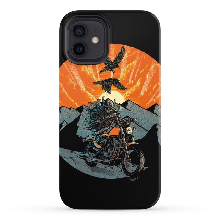 iPhone 12 StrongFit Viking Rider by Afif Quilimo