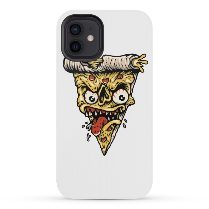iPhone 12 mini StrongFit Pizza Monster by Afif Quilimo